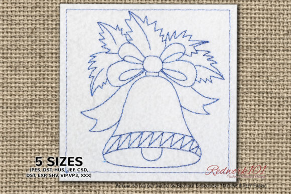 Big Christmas Bell Lineart: A Designer's Review for Boutique Apparel