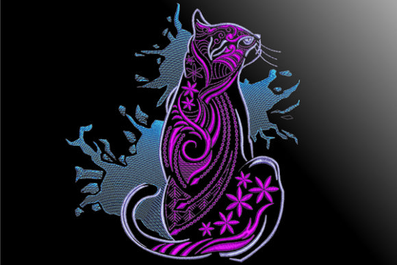 Cats Ornament: A Seasonal Embroidery Design Review