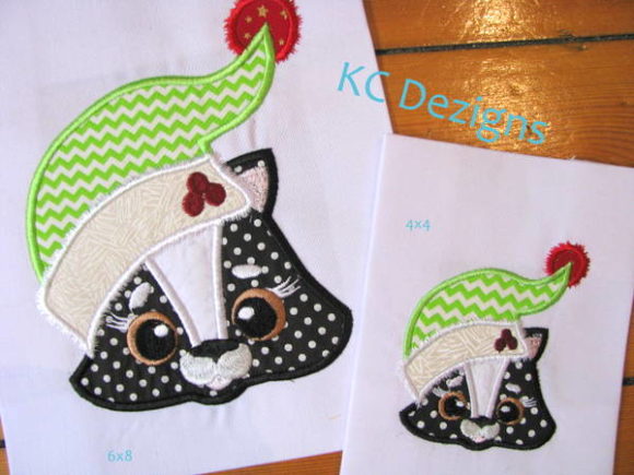 Christmas Critter - Skunk: A Designer's Review for Holiday Embroidery