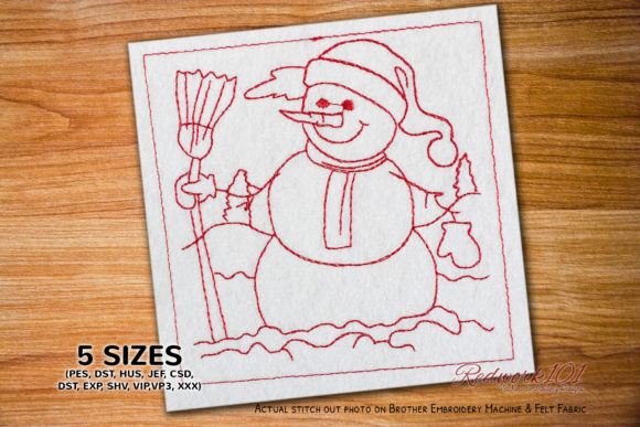 Christmas Snowman Bluework: A Designer's Review for Handmade Gifts