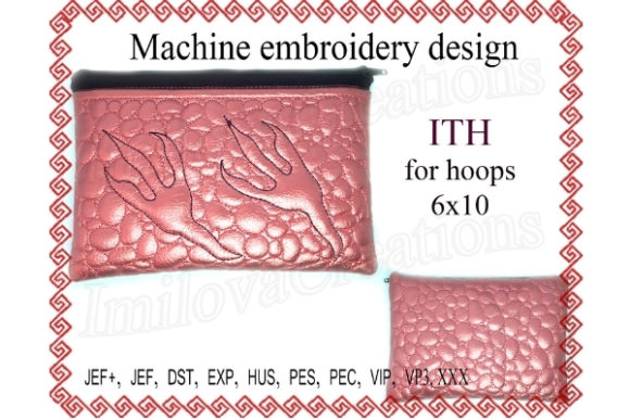 Cosmetic Bag Embroidery Design Review for Handmade Gifts