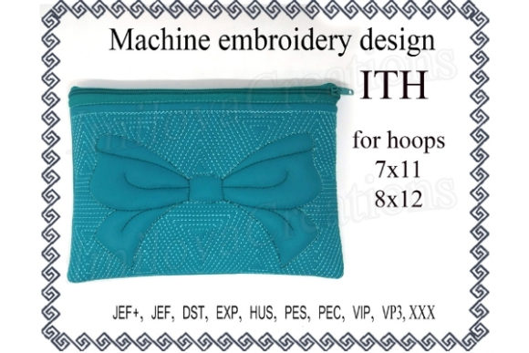 Cosmetic Bag Zippered Bag Ribbon: Designer Review for Small Business Merch