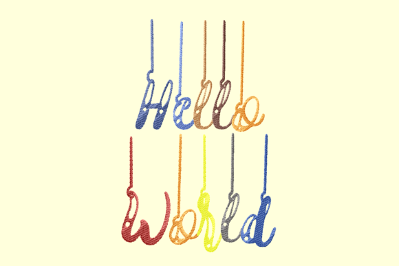 Hello World Lettering Review for Embroidery Sellers