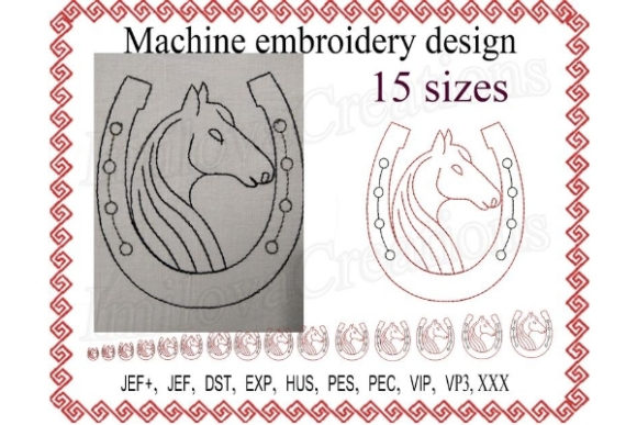 Horse with a Horseshoe: A Review for Embroidery Crafters