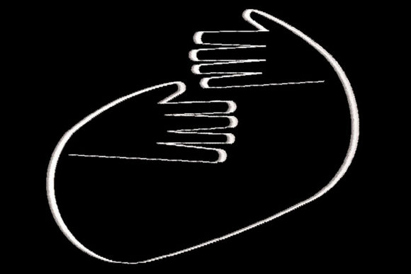 Minimalistic One Line Hands, Handshake: A Designer's Review