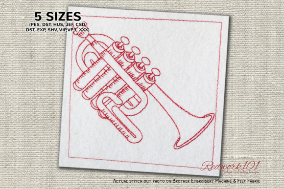Piccolo-trumpet Embroidery: A Designer's Honest Review