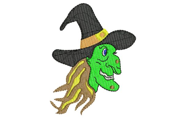 Witch Head Embroidery Design Review for Handmade Gifts